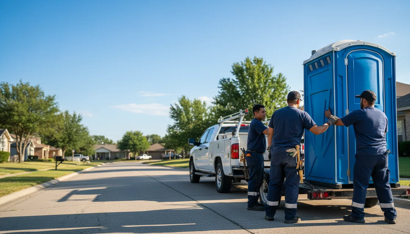 Portable Toilet Rental in Leslie, MO near me